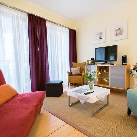 Kaiservillen Heringsdorf - 1-Raum-Ferienwohnung Mit Balkon Dr3 Kültér fotó