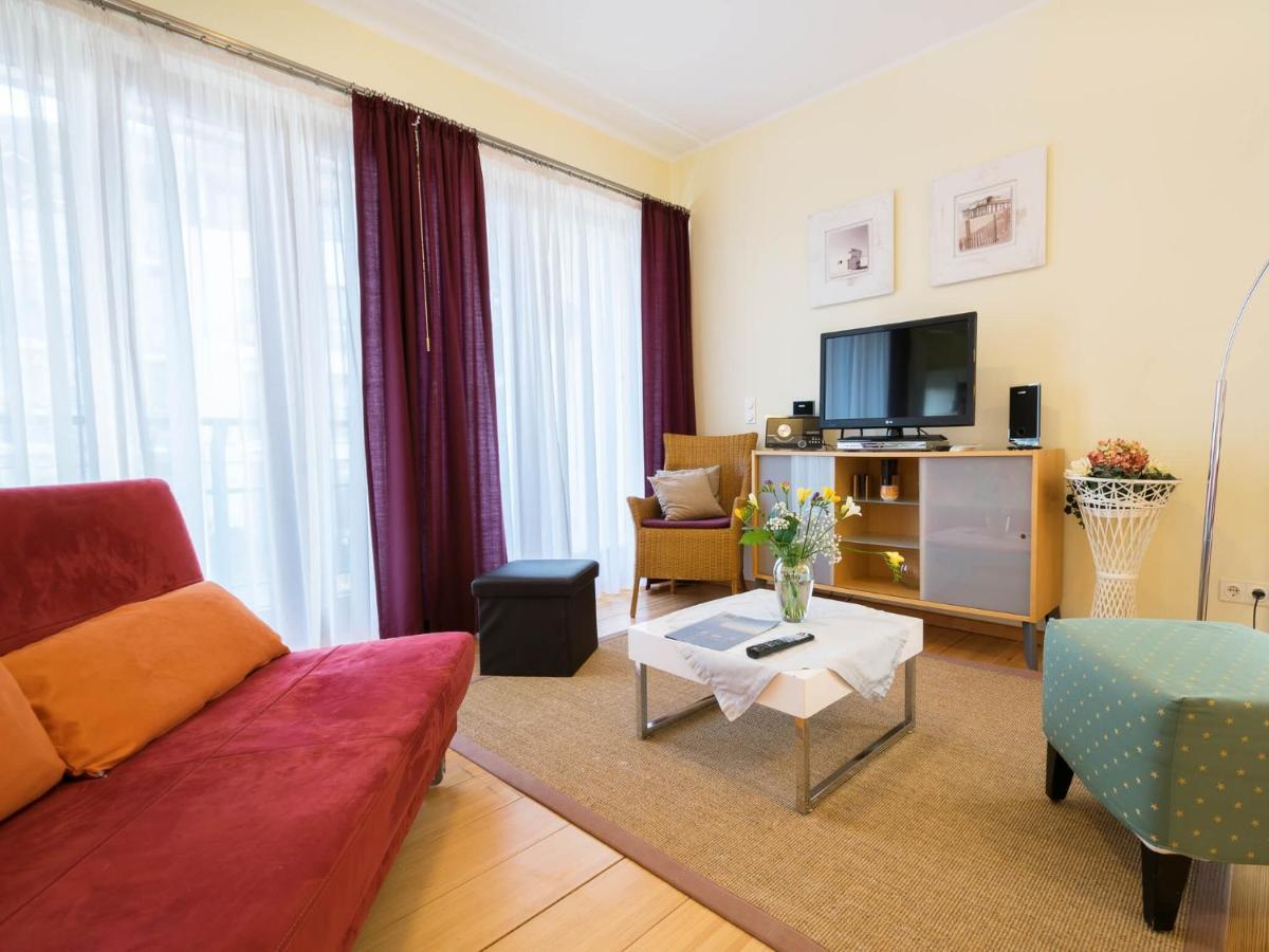 Kaiservillen Heringsdorf - 1-Raum-Ferienwohnung Mit Balkon Dr3 Kültér fotó