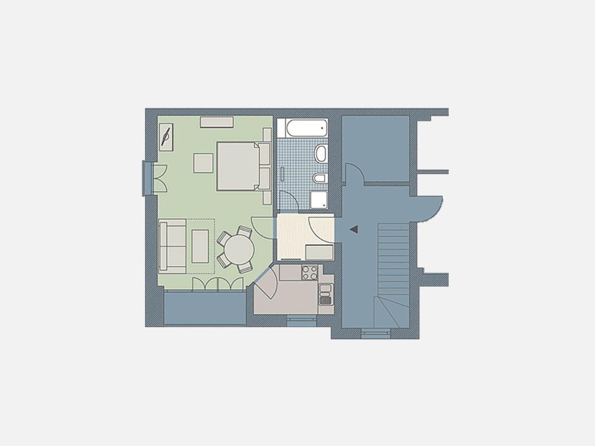 Kaiservillen Heringsdorf - 1-Raum-Ferienwohnung Mit Balkon Dr3 Kültér fotó